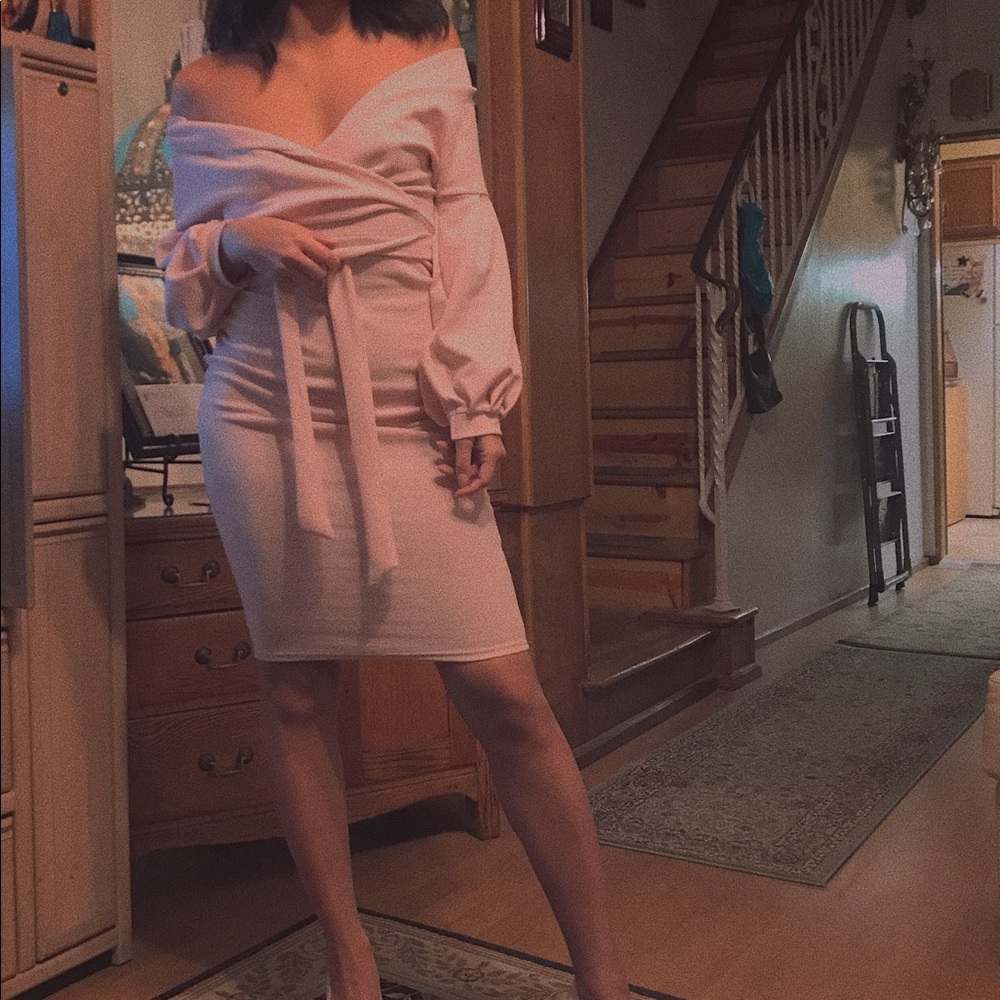 Pink dress